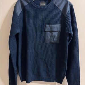 Joe's Jeans Navy Crewneck Sweater with Pocket